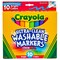 Crayola Ultra-Clean Color Max Broad Washable Markers 10/Pkg-Bright Colors